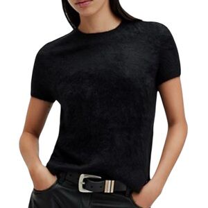 C By Bloomingdale's 100% Cashmere Short Sleeve Sweater